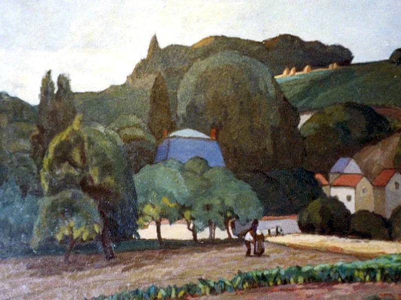 1878-Louis Gaston Payret-Dortail - Il tetto blu